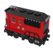 3d Train Mini Diesel-Electric Extinguisher Class A model buy - render