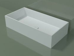 Countertop washbasin (01UN41101, Glacier White C01, L 72, P 36, H 16 cm)