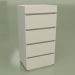 3d model Chest of drawers Mn 340 (Ash) - preview