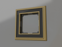 Frame for 1 post Palacio (bronze-black)