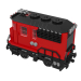 Extintor Mini Diesel-Eléctrico Tren Clase B 3D modelo Compro - render