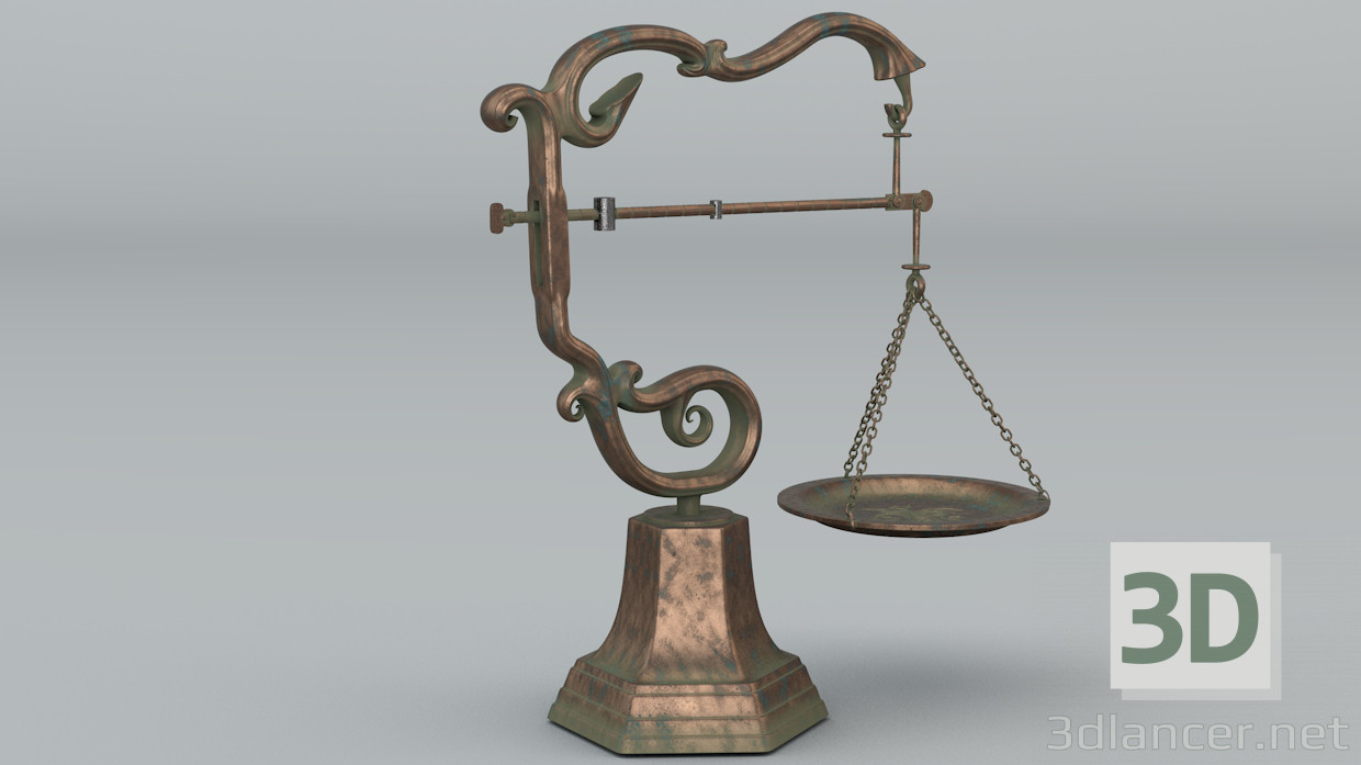 3d model Scales - preview