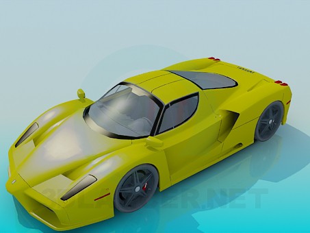3 डी मॉडल Ferrari Enzo - पूर्वावलोकन
