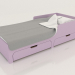 3d модель Ліжко MODE CR (BRDCR2) – превью