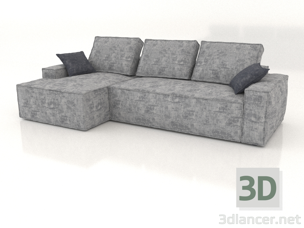 3d model Loft corner sofa (Eurobook) - preview