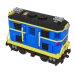 Extintor Mini Diesel-Eléctrico Tren Clase C 3D modelo Compro - render