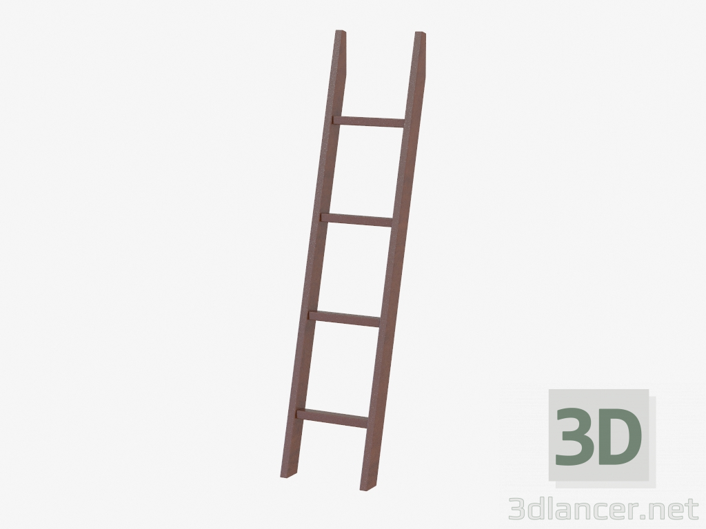 3d модель Сходи для дитячої з дерева – превью