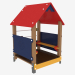 3D modeli Çocuk oyun evi (5009) - önizleme