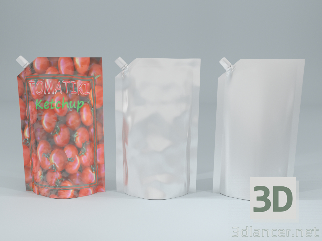 Paquete Doypask 3D modelo Compro - render