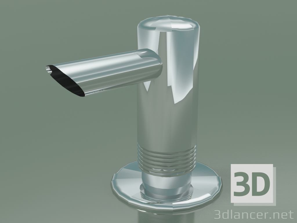 3d model Liquid soap dispenser without bottle (40418000) - preview