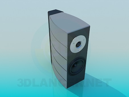 3d модель Колонка акустическая – превью