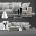 Boconcept Cenova Sofa 3D modelo Compro - render