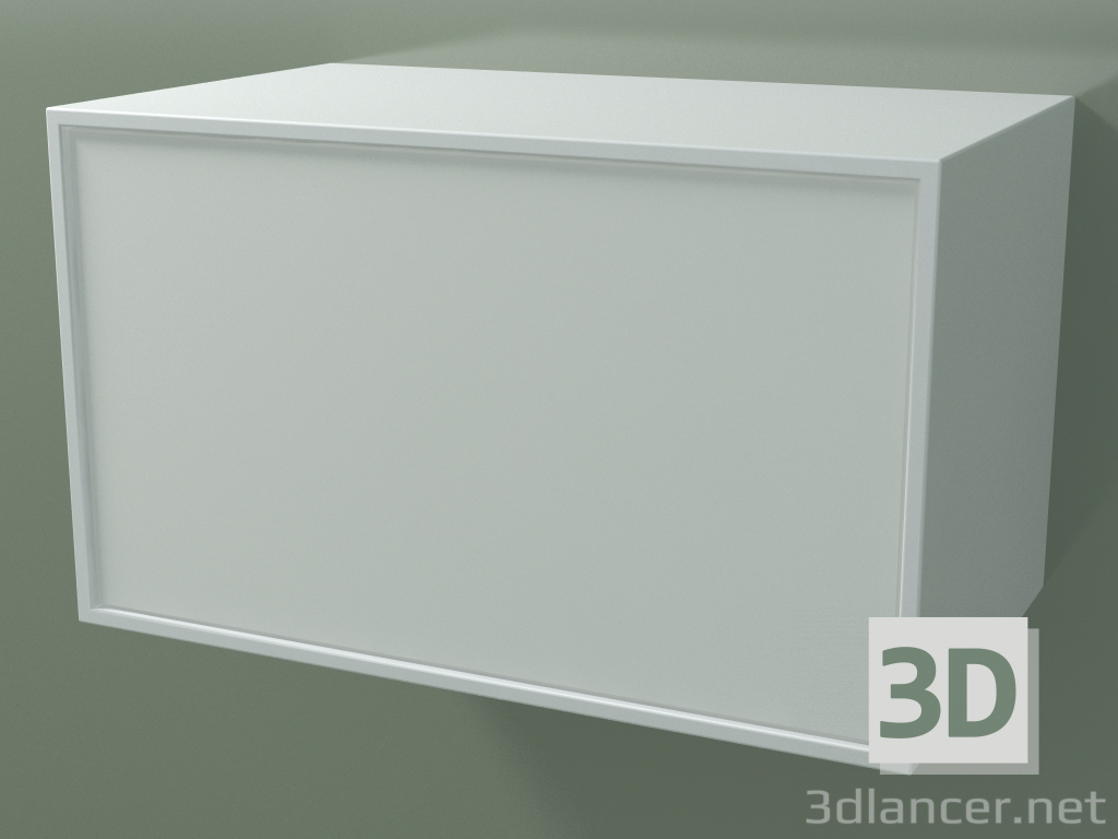 3D Modell Box (8AU®01, Gletscherweiß C01, HPL P01, L 60, P 36, H 36 cm) - Vorschau