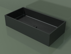 Countertop washbasin (01UN41101, Deep Nocturne C38, L 72, P 36, H 16 cm)