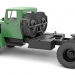 3 डी ट्रक ट्रैक्टर मॉडल खरीद - रेंडर