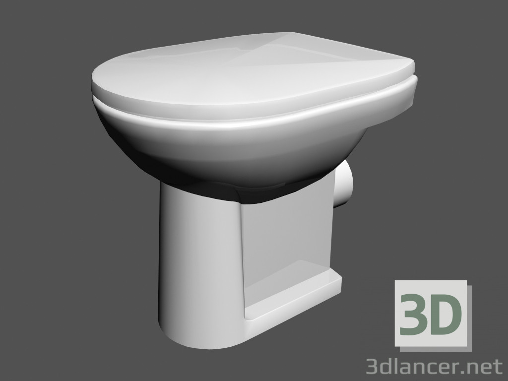 modèle 3D L squat pro toilettes WC1 821956 - preview
