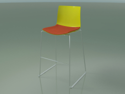 Bar stool 0305 (on a slide, with a pillow on the seat, polypropylene PO00118)