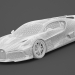 Bugatti DIVO 3D-Modell kaufen - Rendern