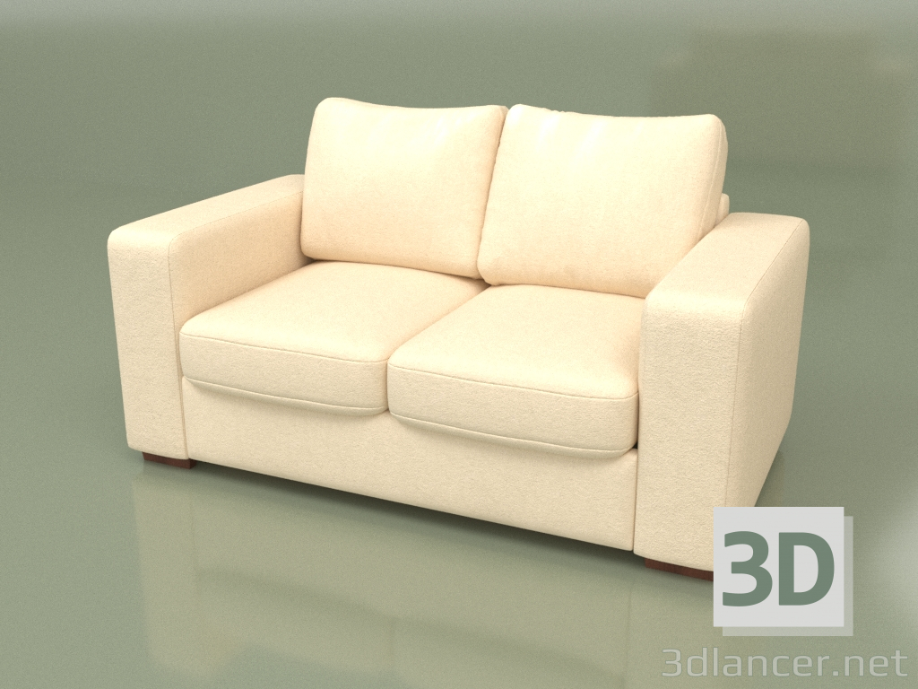 modello 3D Divano doppio Morti (Lounge 1) - anteprima