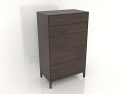 Cassettiera FARGO 750x450x1250 mm (rovere scuro)
