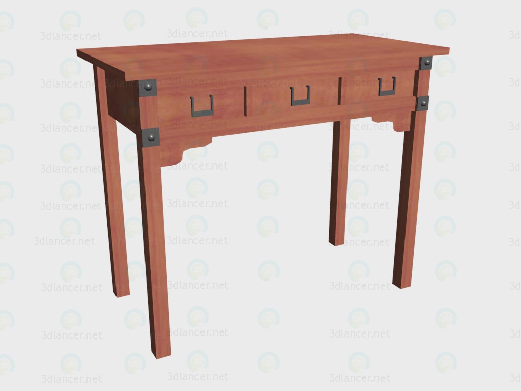 3d model Table dressing - preview