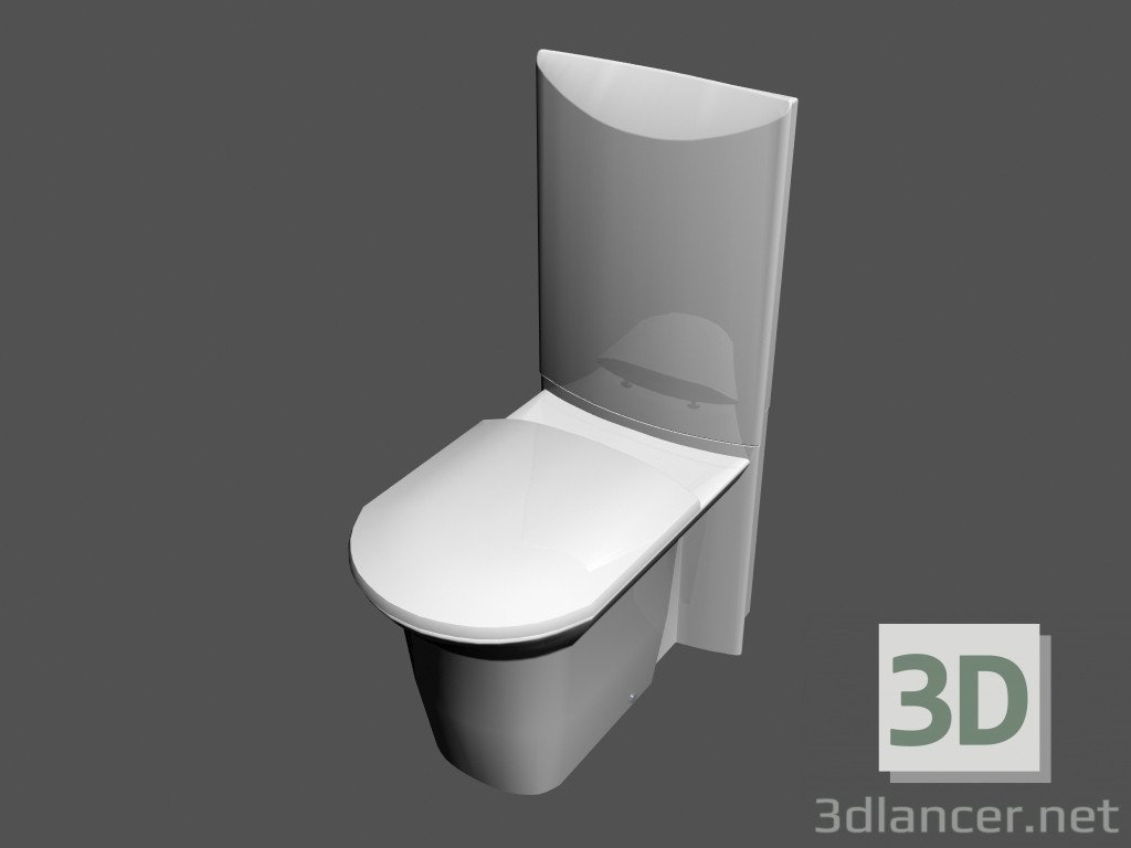 3D Modell Hocke l mylife wc1 Toilette Kombination 82.294,3 - Vorschau