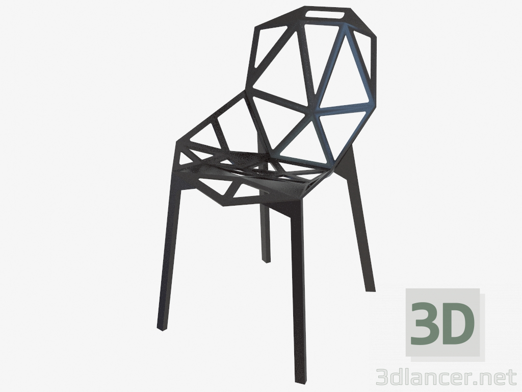 modello 3D Konstantin Grcic Chair One - anteprima