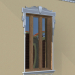 Modelo 3d Quadro de janela - preview