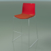 3d model Bar stool 0305 (on a slide, with a pillow on the seat, polypropylene PO00104) - preview
