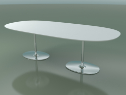 Oval table 0666 (H 74 - 250x121 cm, M02, CRO)