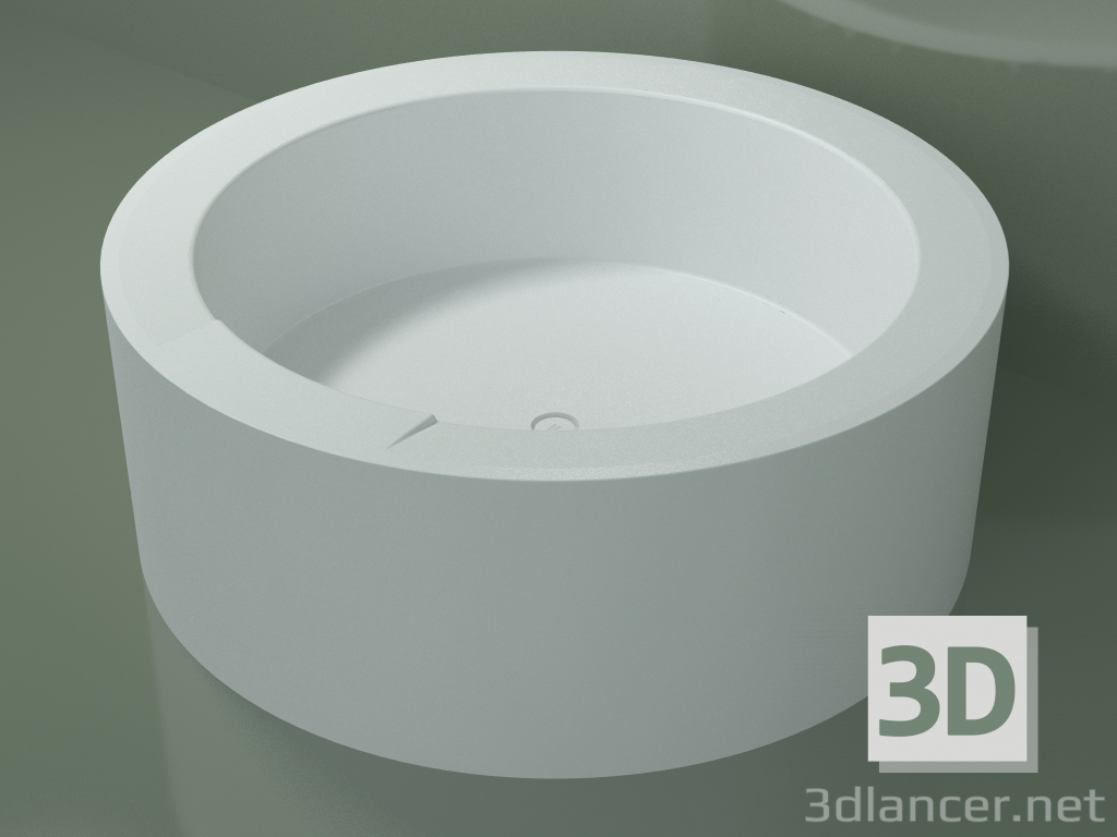 modello 3D Vasca da bagno rotonda Maxi (26HL1067, P 150 cm) - anteprima