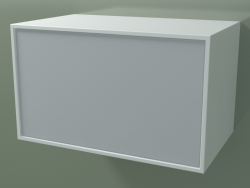 Box (8AU®01, Gletscherweiß C01, HPL P03, L 60, P 36, H 36 cm)