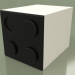 3d model Children's wardrobe-cube (Black) - preview