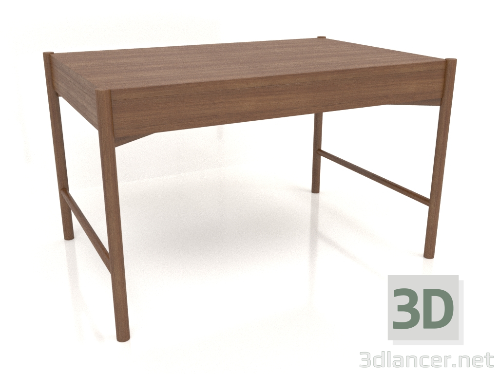 modello 3D Tavolo da pranzo DT 09 (1240x840x754, legno marrone chiaro) - anteprima