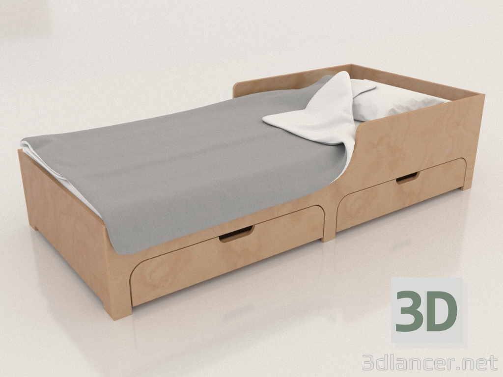 3d модель Кровать MODE CR (BVDCR2) – превью