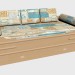 3d модель Диван-кровать – превью
