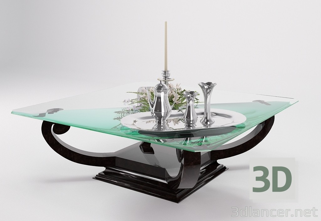 3d model Mesa de centro - vista previa