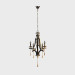 3d model Chandelier CHANDELIER GAUTHIER (CH055-5-ABG) - preview