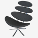 Modelo 3d Poltrona Zuo Petal Cadeira lounge - preview