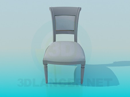 3D modeli Kapitone sandalye - önizleme