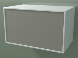 Box (8AUÂВА01, Gletscherweiß C01, HPL P04, L 60, P 36, H 36 cm)