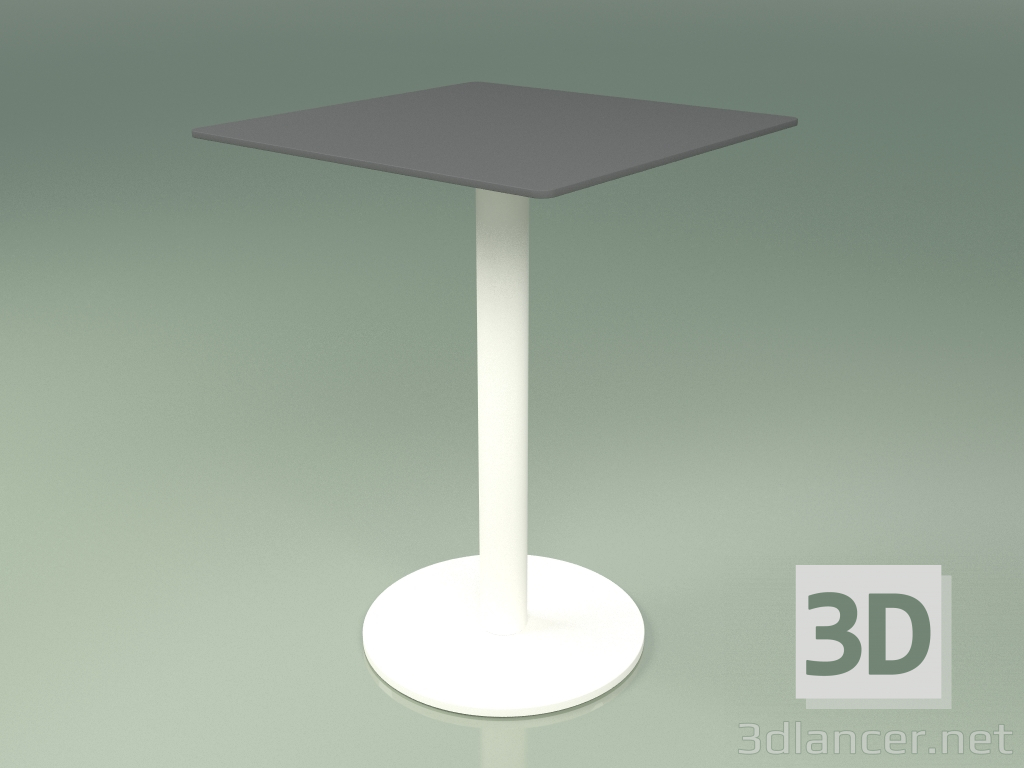 modèle 3D Table de bar 011 (Metal Milk, HPL Grey) - preview