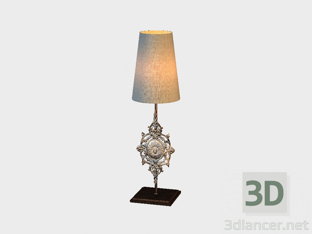 3d модель Лампа ГІЯ Настільна лампа (TL049-1-LGG) – превью