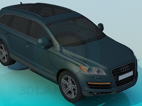 modèle 3D Audi Q7 - preview