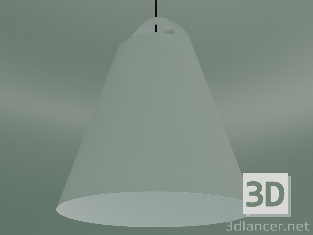 modèle 3D Lampe à suspension ABOVE 550 PENDANT (100W E27, WHT) - preview