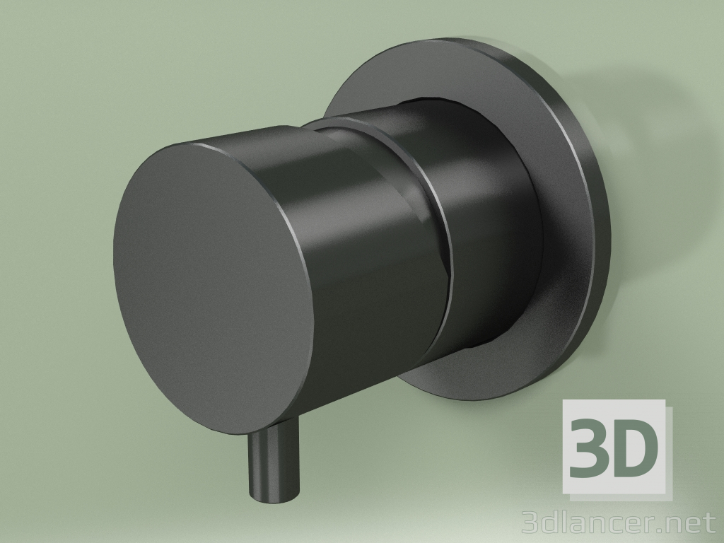 3d model Wall-mounted single-lever mixer (13 43, ON) - preview