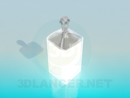 modello 3D Ciotola di zucchero di cristallo - anteprima