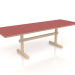 modèle 3D Table à manger Gaspard 240 (Linoléum Clair Rouge) - preview