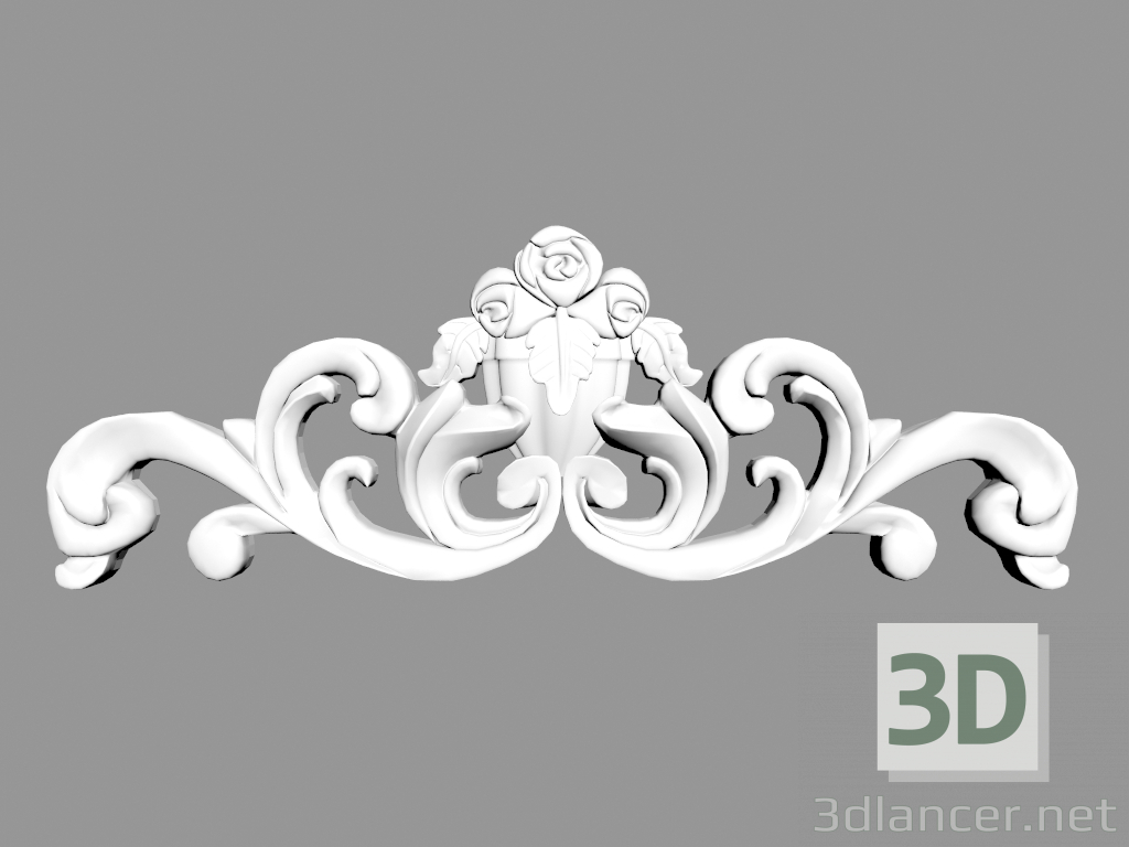 modèle 3D Panneau décoratif W8036 - preview