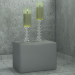 3D Modell Kerzen - Vorschau